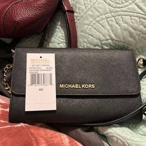 crossbody leather large phone